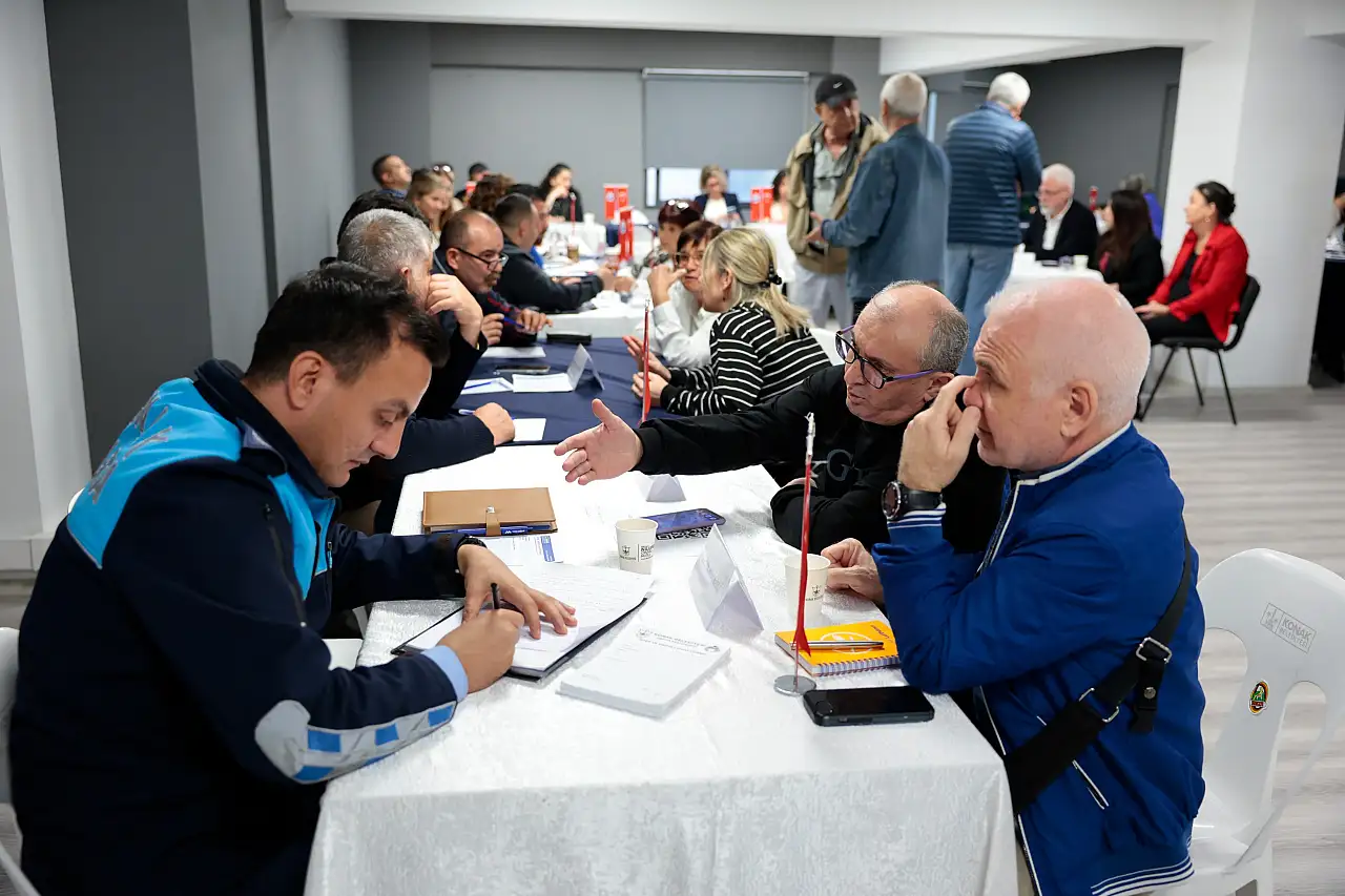 Konaklılar komşu buluşmalarına büyük ilgi gösteriyor