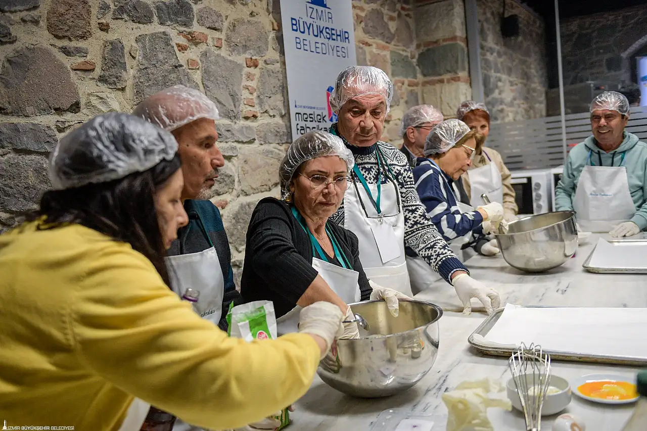 60 Yaş üstüne mutfak atölyesi