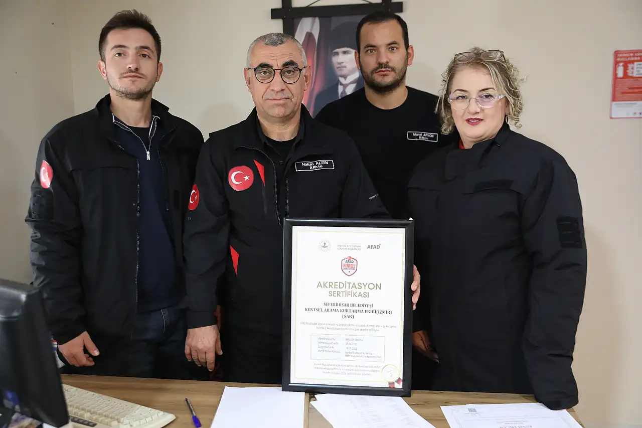 SAK, Kentsel arama kurtarma alanında akredite edilen sayılı belediye ekiplerinden biri oldu