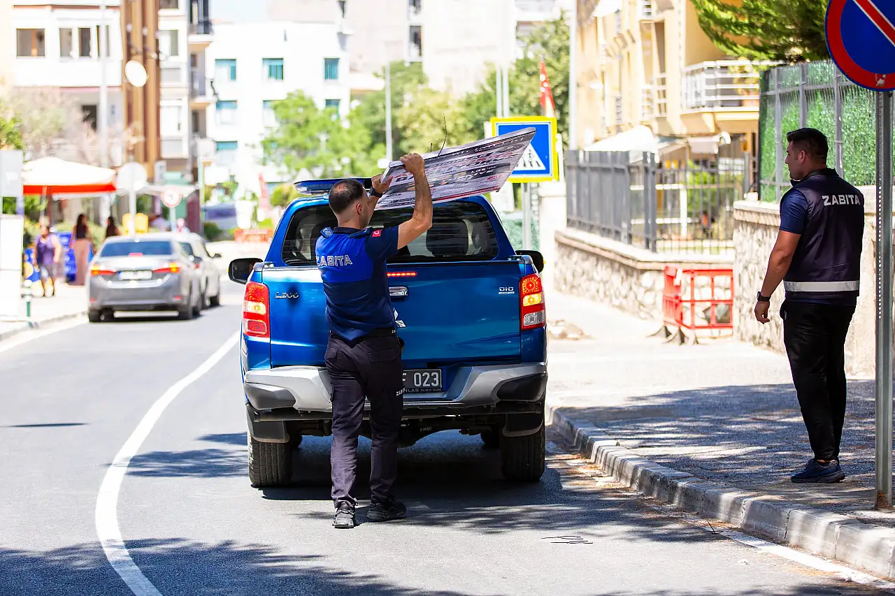 Narlıdere'de dikkat çeken zabıta kararı