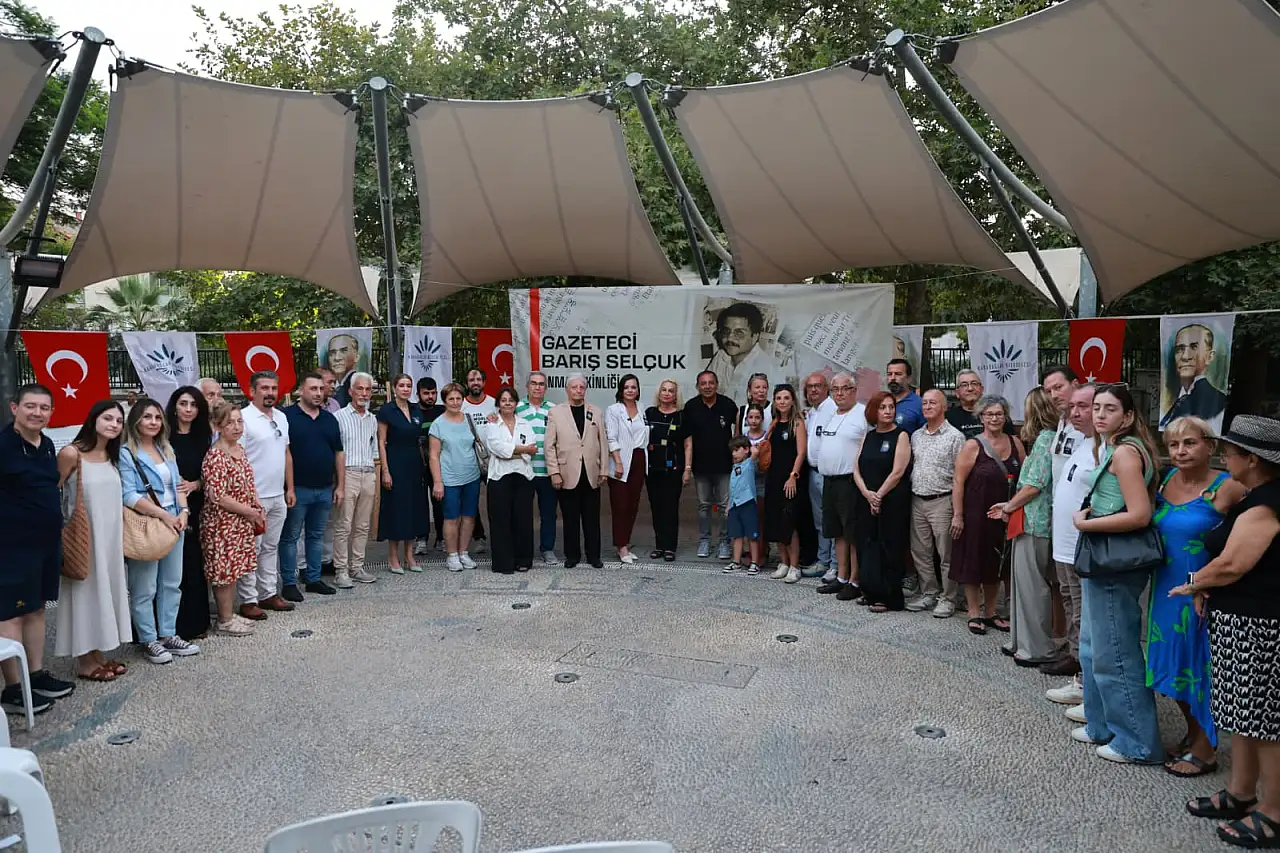 Bir gazetecinin mirası: Barış Selçuk Karabağlar'da anıldı