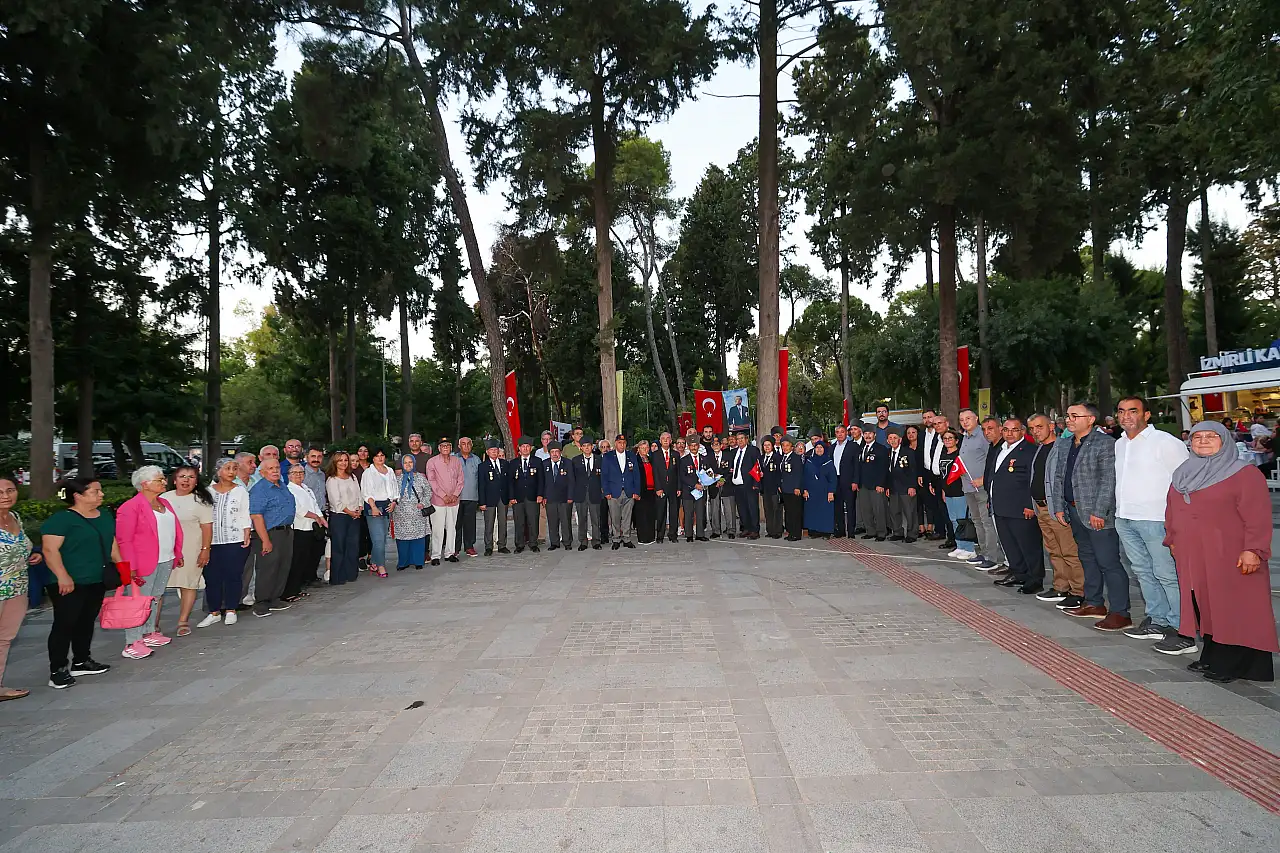 Buca'da gaziler 'Sonsuz Vefa, Unutulmaz Kahramanlar' programında buluştu