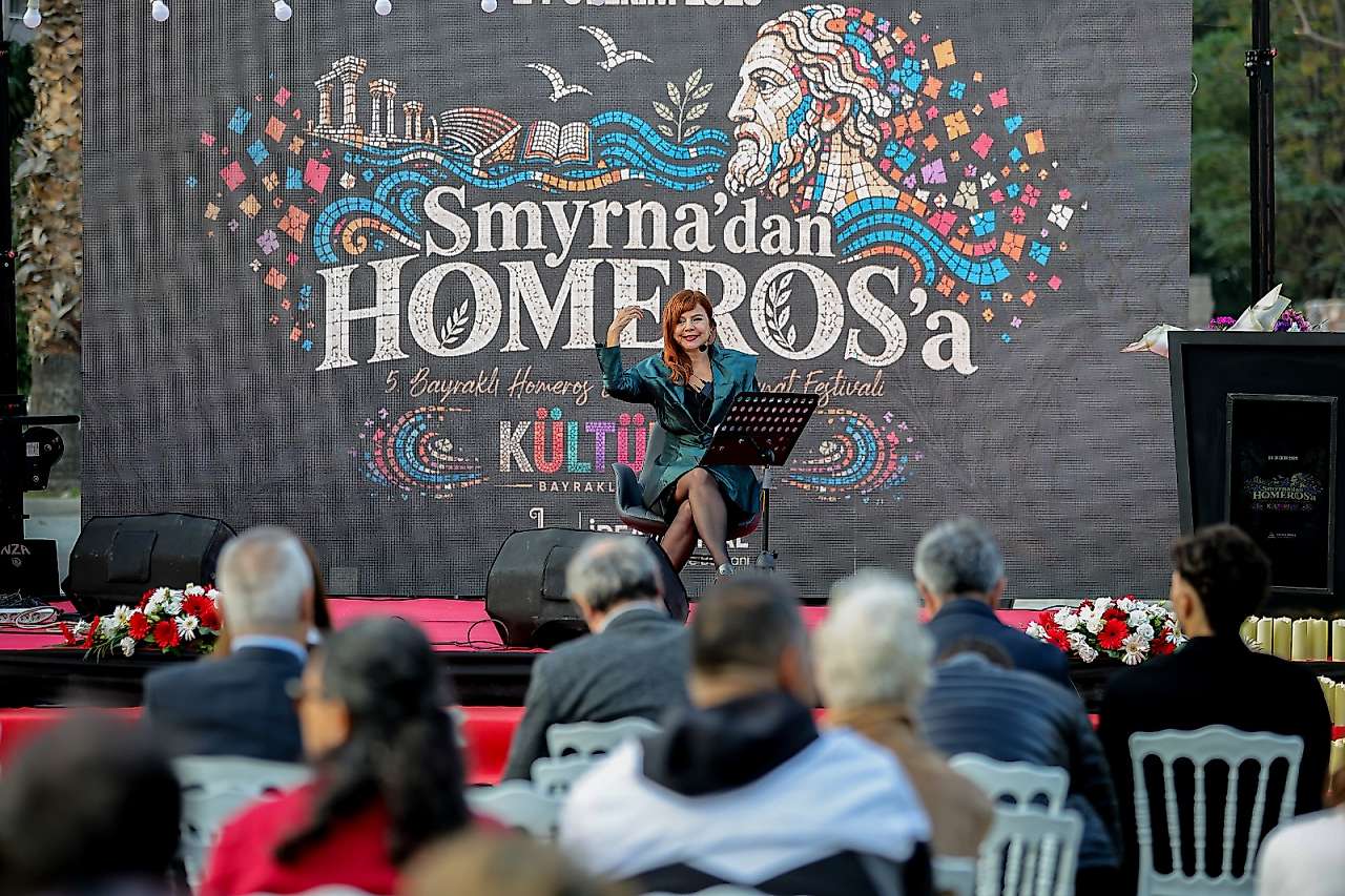 3. Homeros Edebiyat ve Sanat Festivali Bayraklı'da başladı
