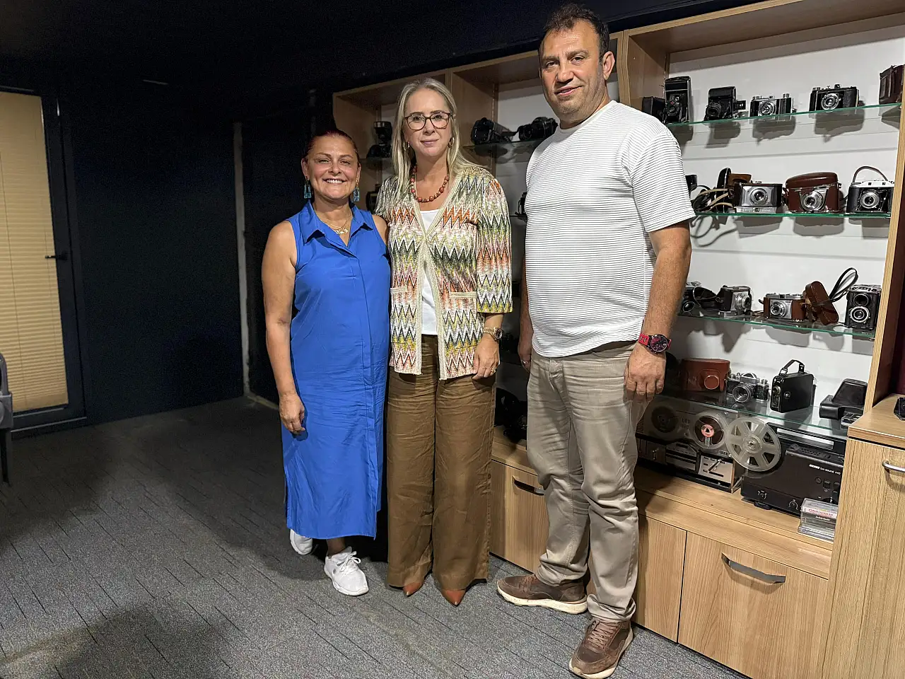 AK Parti İzmir Milletvekili Ceyda Bölünmez Çankırı'dan yerel medyaya ziyaret