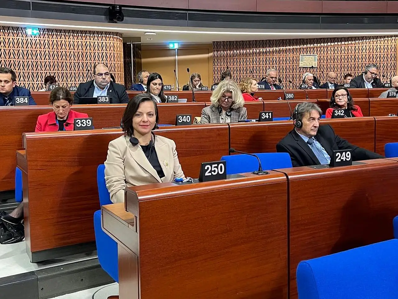 Başkan Kınay, Strazburg'da Avrupa Konseyi Genel Kurulu'na Katıldı