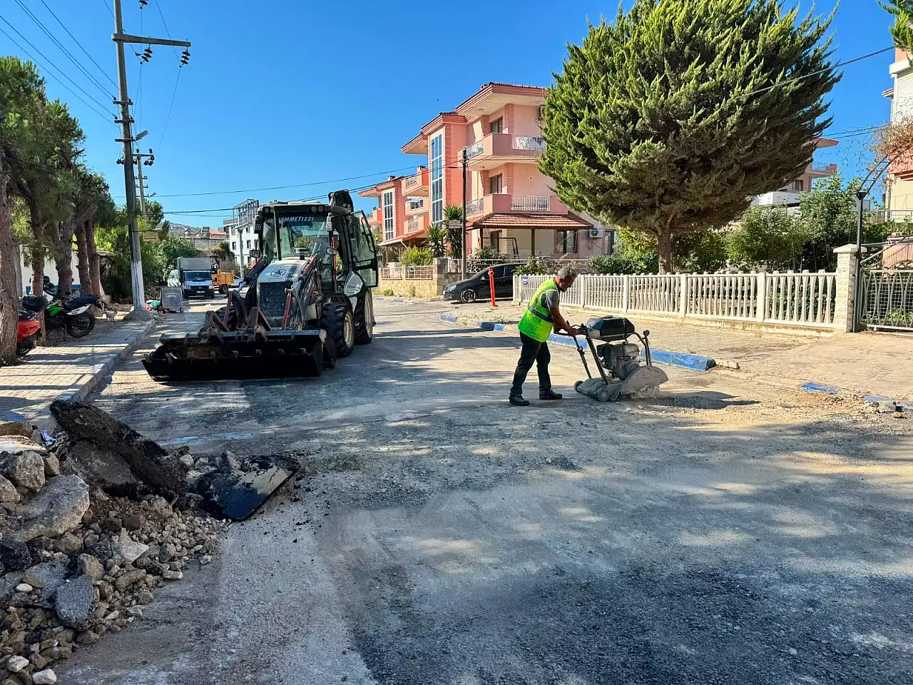 Foça'da yollar için yeni çalışma