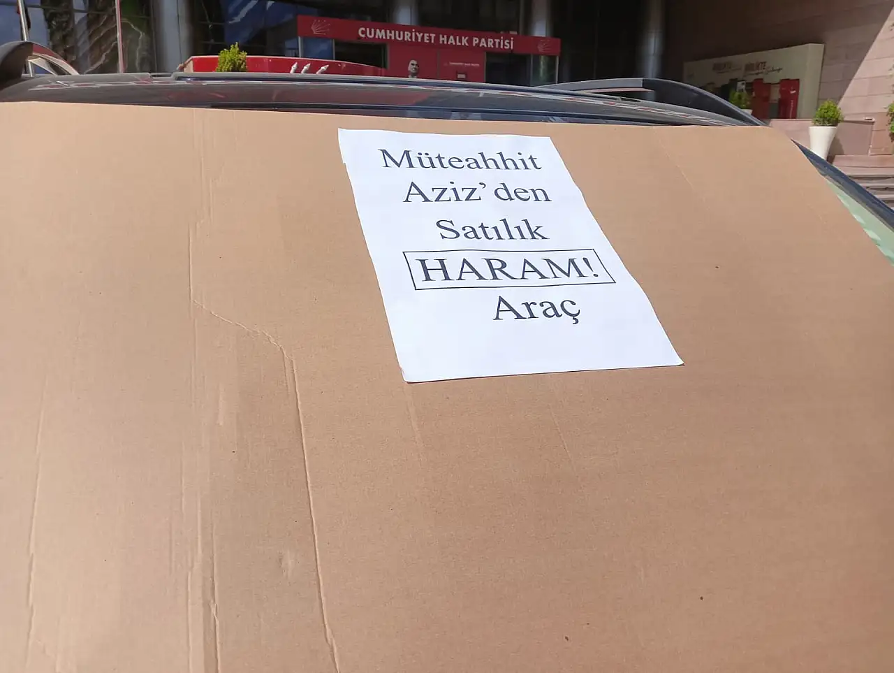 CHP Genel Merkezi'nde 'Haram Araç' Krizi