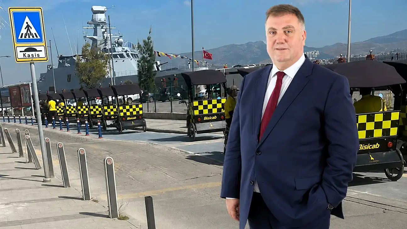 Bisicap krizi büyüyor: Taksicilerden Alsancak Limanı çıkışı
