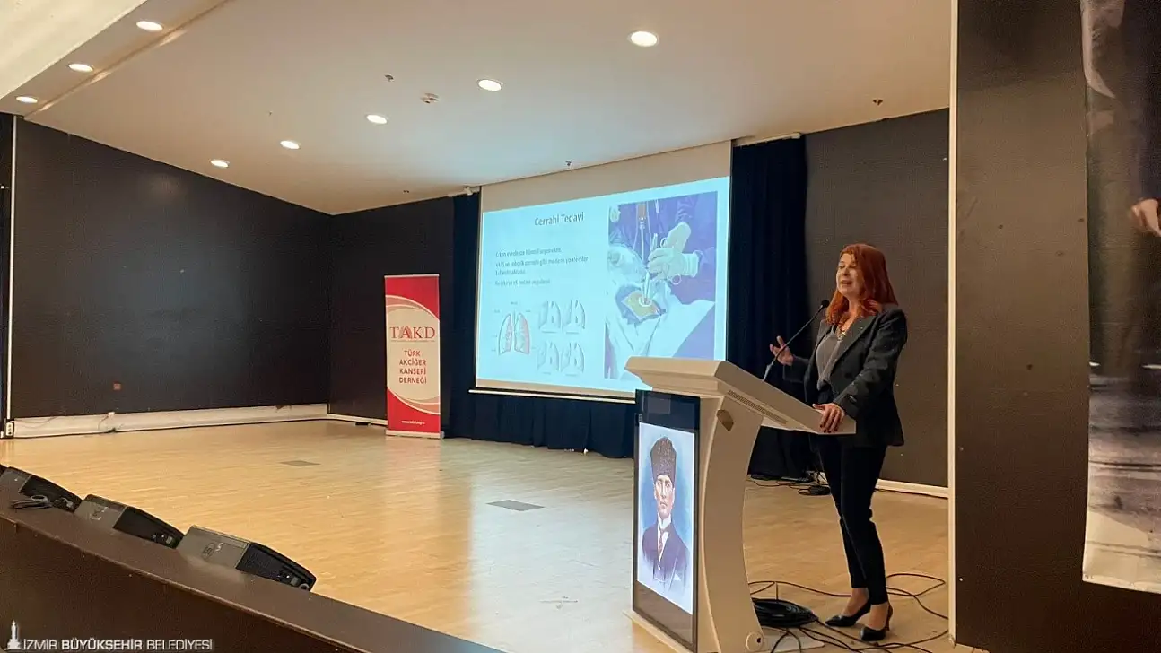 İzmir Büyükşehir Belediyesi'nden akciğer kanseri farkındalık semineri: 'Nefesini Koru'