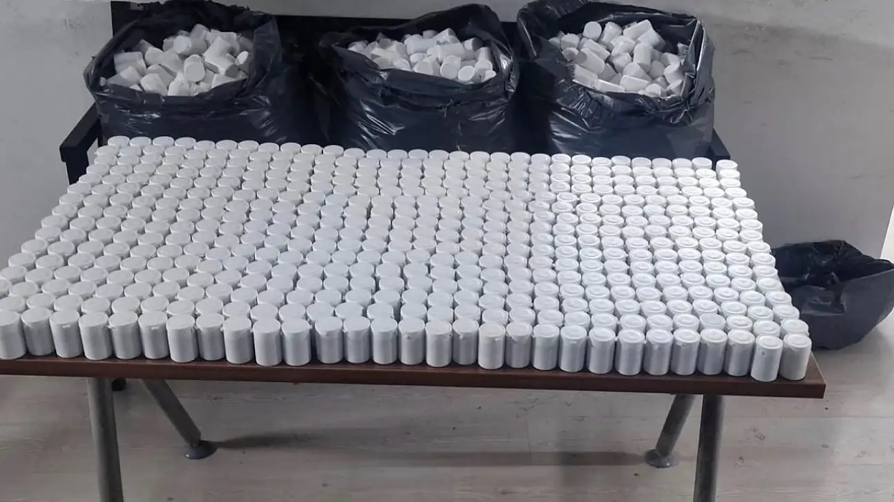 Kaçtı, aracından çıkanlar şoke etti!