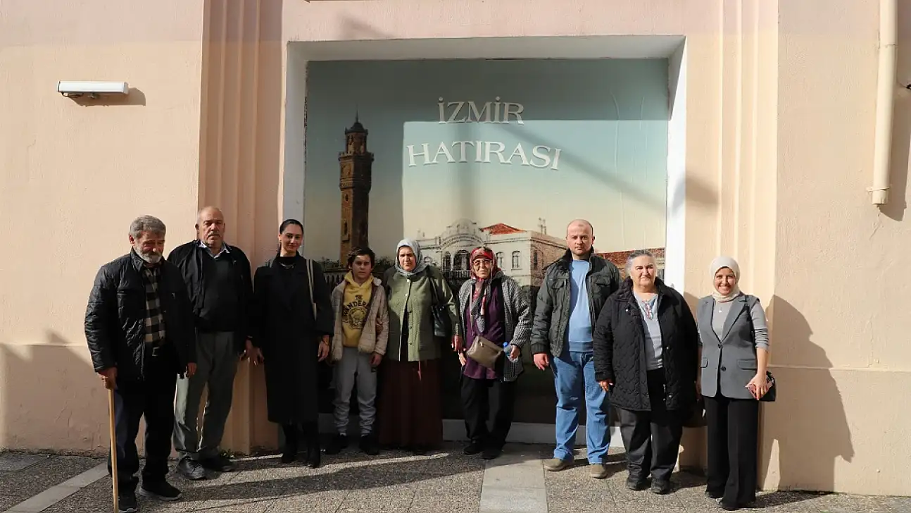 Menderes Belediyesi'nden görme engellilere kültürel gezi etkinliği