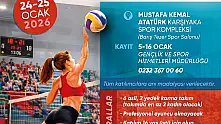 Karşıyaka Belediyesi'nden 16 yaş ve üzeri için ücretsiz voleybol turnuvası