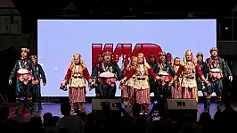 Anafartalar Halk Dansları ekibi, Makedonya'da gönülleri fethetti