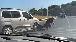 İzmir'de trafikte dehşet: Ehliyeti gitti