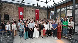 Tarihi Kıllıoğlu Hamamı'nda 'Görünmeyen Formlar' sergisi sanatseverlerle buluştu