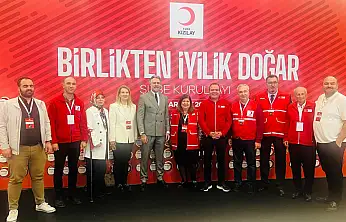 2025 Türk Kızılay şube kurultayında Urla'dan büyük başarı