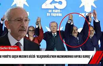AK Parti'ye geçen Mustafa Bilici: 'Kılıçdaroğlu'nun kazanamaması hayırlı olmuş'