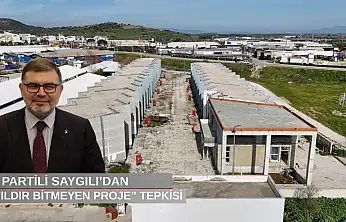 AK Partili Saygılı'dan '5 yıldır bitmeyen proje' tepkisi