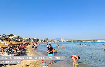 Altınkum tartışmasına Çeşme Belediyesi'nden net yanıt geldi