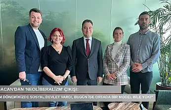 Babacan'dan 'neoliberalizm' çıkışı: