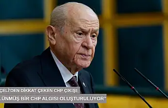 Bahçeli'den dikkat çeken CHP çıkışı: 'Bölünmüş bir CHP algısı oluşturuluyor'