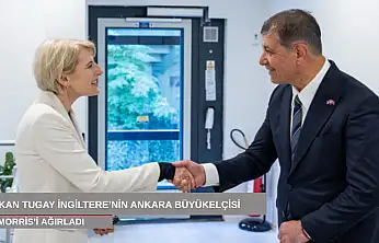 Başkan Tugay İngiltere'nin Ankara Büyükelçisi Jill Morris'i ağırladı