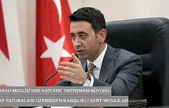 Bayraklı Meclisi'nde katı atık tartışması büyüdü: Esnaf faturaları üzerinden karşılıklı sert mesajlar