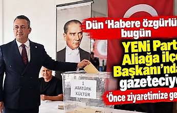 Bir gün önce 'Habere özgürlük', bir gün sonra gazeteciye 'Önce ziyaretimize gelin'