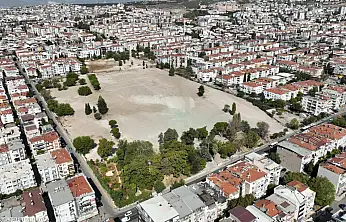 Buca cezaevi arsasında yeşil alan ve sosyal donatı planı