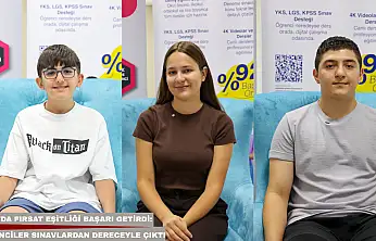 Buca'da fırsat eşitliği başarı getirdi: Öğrenciler sınavlardan dereceyle çıktı