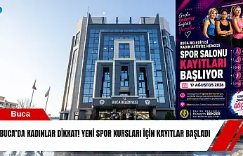Buca'da kadınlar dikkat! Yeni spor kursları için kayıtlar başladı
