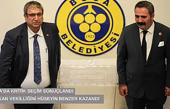 Buca'da kritik seçim sonuçlandı, başkan vekilliğini Hüseyin Benzer kazandı