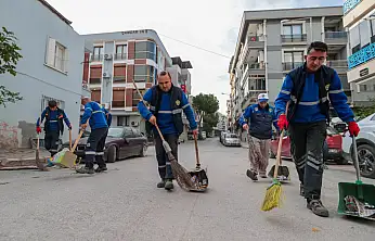 Buca'da temizlik seferberliği: Her nokta pırıl pırıl