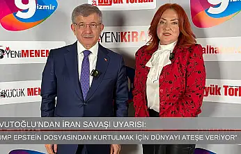 Davutoğlu'ndan İran savaşı uyarısı: 'Trump Epstein dosyasından kurtulmak için dünyayı ateşe veriyor'