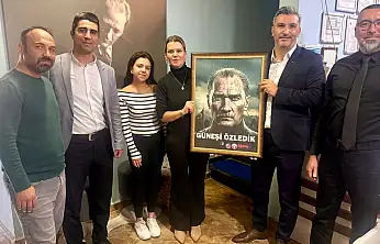 Eğitim-İş İzmir 6 No'lu şubeden Ödemiş TV9'a nezaket ziyareti