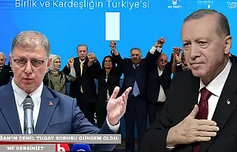 Erdoğan'ın Cemil Tugay sorusu gündem oldu: 'Ne dersiniz?'