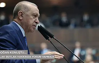 Erdoğan konuştu... Mutlak butlan hakkında yorum yapmadı...
