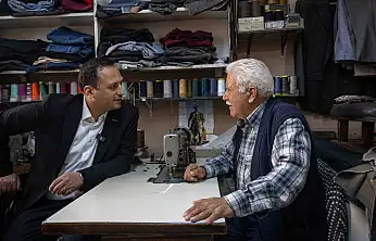 Esnaf ve vatandaşlarla birebir görüşme