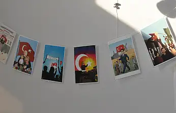 EÜ öğrencilerinden Cumhuriyet ve Atatürk karikatürleri sergisi