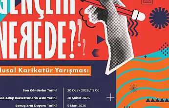 'Gençlik Nerede?' ulusal karikatür yarışması için başvurular başladı
