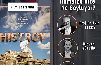 'Histroy' filmi ve mitoloji söyleşisi Urla'da sanatseverlerle buluşacak