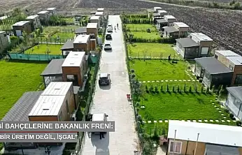 Hobi bahçelerine Bakanlık freni: 'Bu bir üretim değil, işgal'