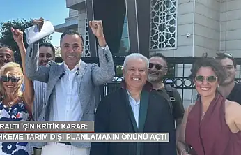 İnciraltı için kritik karar: Mahkeme tarım dışı planlamanın önünü açtı
