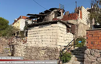İzmir Çiğli'de yangın: Anneanne ve 4 yaşındaki torunu öldü