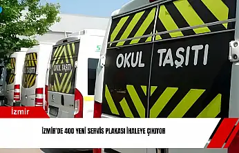 İzmir'de 400 yeni servis plakası ihaleye çıkıyor