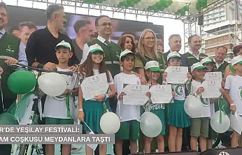 İzmir'de Yeşilay festivali: Bağımsızlık ve sağlıklı yaşam coşkusu meydanlara taştı