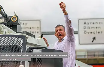 İzmir'de kritik gün: Özgür Özel, mutlak butlan kararına karşı meydanda olacak
