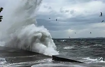 İzmir'de kuvvetli rüzgar ve fırtına bekleniyor: Valilik saat açıkladı