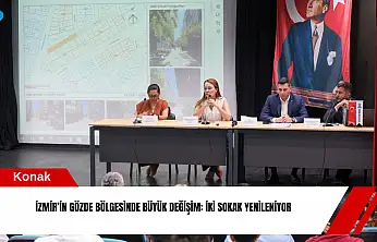 İzmir'in gözde bölgesinde büyük değişim: İki sokak yenileniyor
