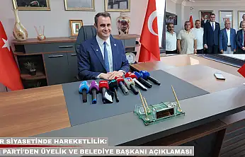 İzmir siyasetinde hareketlilik: Yeni Parti'den üyelik ve belediye başkanı açıklaması